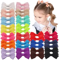 14/26/40 Pcs Baby Girls Hair Clips Baby Hair Bows Toddler Girls Hair Bows Small Hair Clips Craft Ribbon Bows 2 Inch Baby Bows