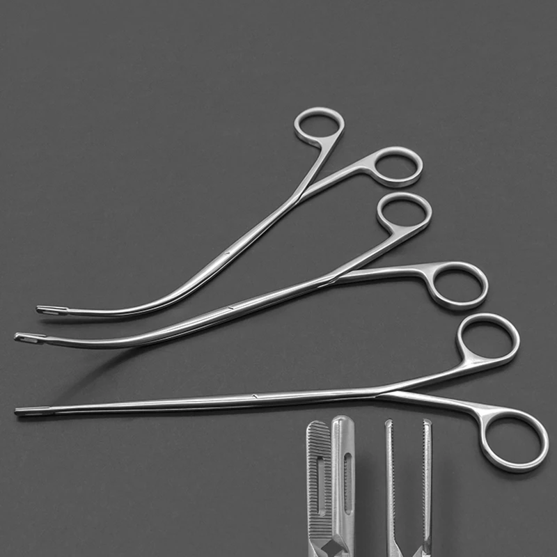 Foreign Body Forceps For Fish Bone Indirect Laryngeal Forceps For Tracheal Intubation Catheter