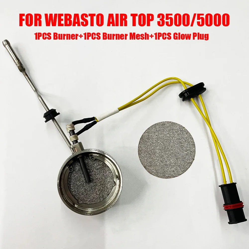 

Air Top Parking Heater Burner Combustion Chamber Filter Screen Mesh and Glow Plug Sets Fir For Webasto AT3500 / 5000 / ST
