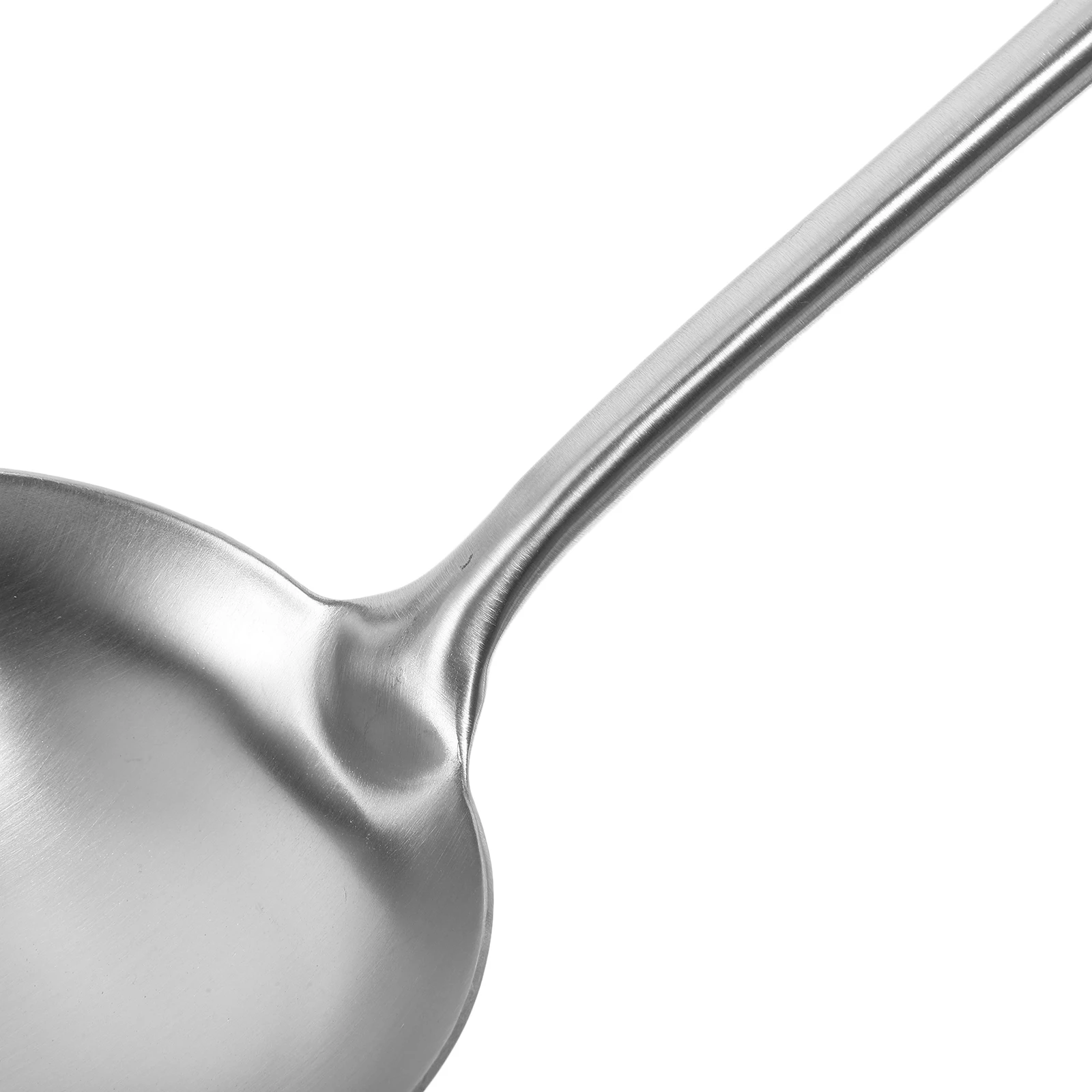 

Long Handle Stainless Steel Cooking Spoon Wood Material Kitchen Utensil For Stew Boiling Serving Spoons Wok