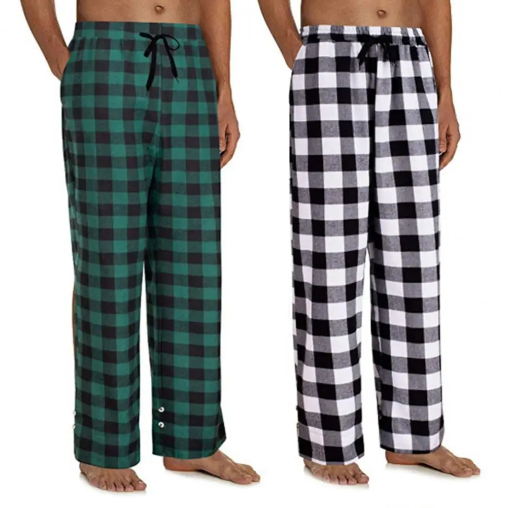 Intimacy  Terrific Stretchable Waist Pajama Pants Breathable Pants Elastic Waist   for Home