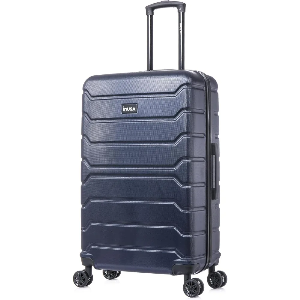 

InUSA TREND Luggage with Spinner Wheels | Durable Lightweight Hardside Suitcase Travel bag with Handle and Trolley 28-Inch Large