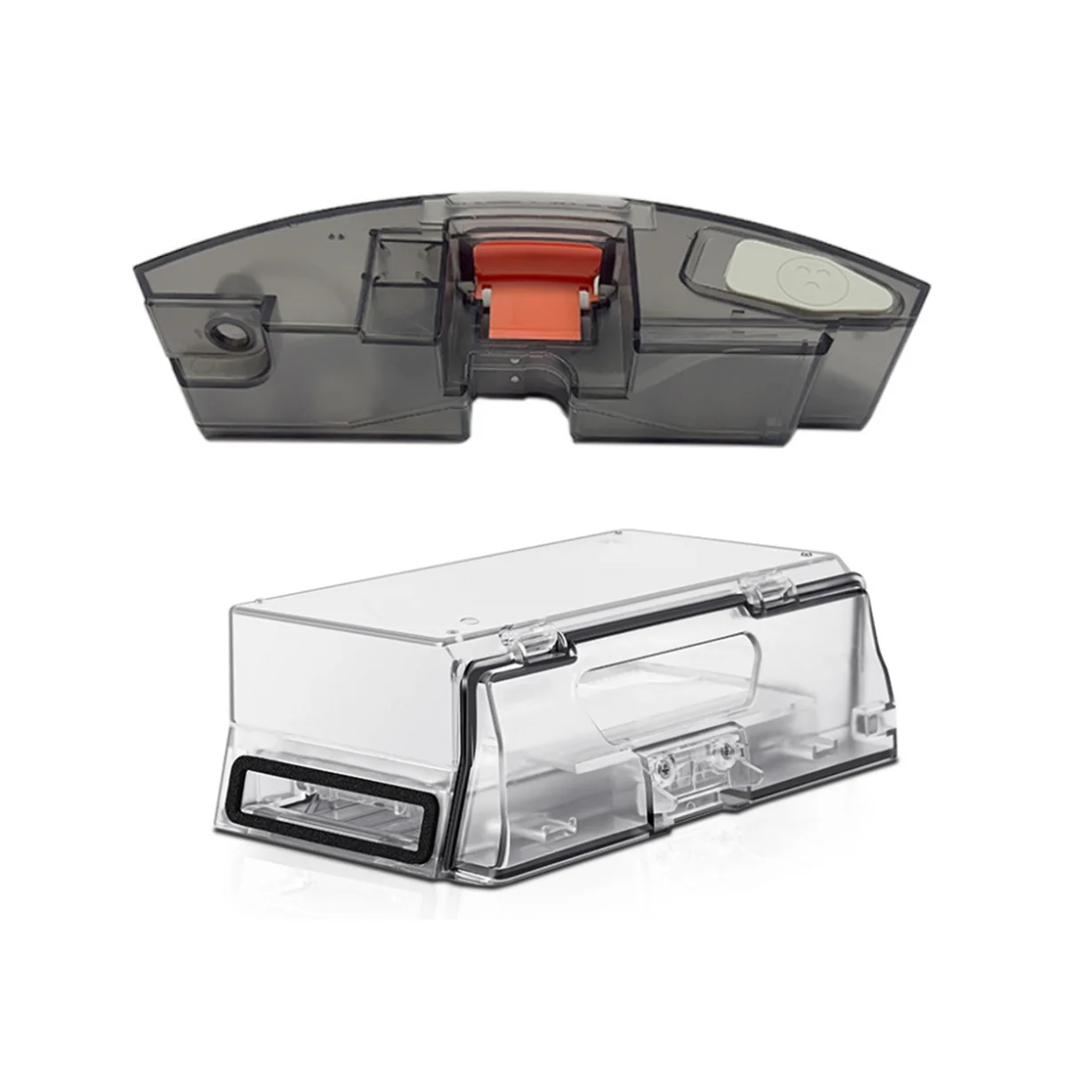 أجزاء قابلة للاستبدال لـ G10/G10Pro/G10S جهاز آلي لتنظيف الأتربة خزان المياه الذي يتم التحكم فيه إلكترونيًا + صندوق الغبار