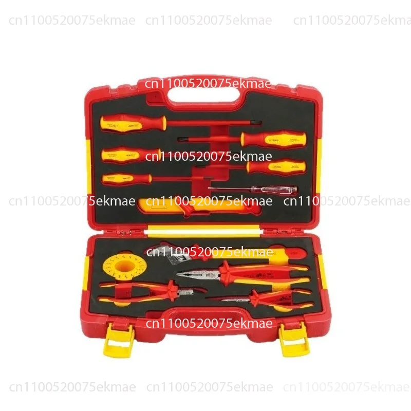 Insulation electrician voltage screwdriver pliers power maintenance household maintenance toolbox