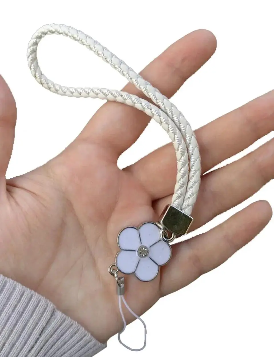 

Small Flower Phone Strap Xyun Phone Strap for USB ID Card Keychain for IPhone Huawei Samsung Xiaomi Universal Phone Accessories
