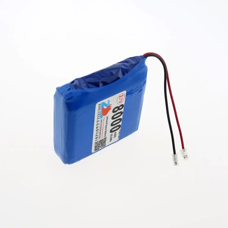 Batteria al litio polimerica CIS 8000mAh 3,7 V nucleo al litio per dispositivo portatile di alimentazione mobile esterno 185555