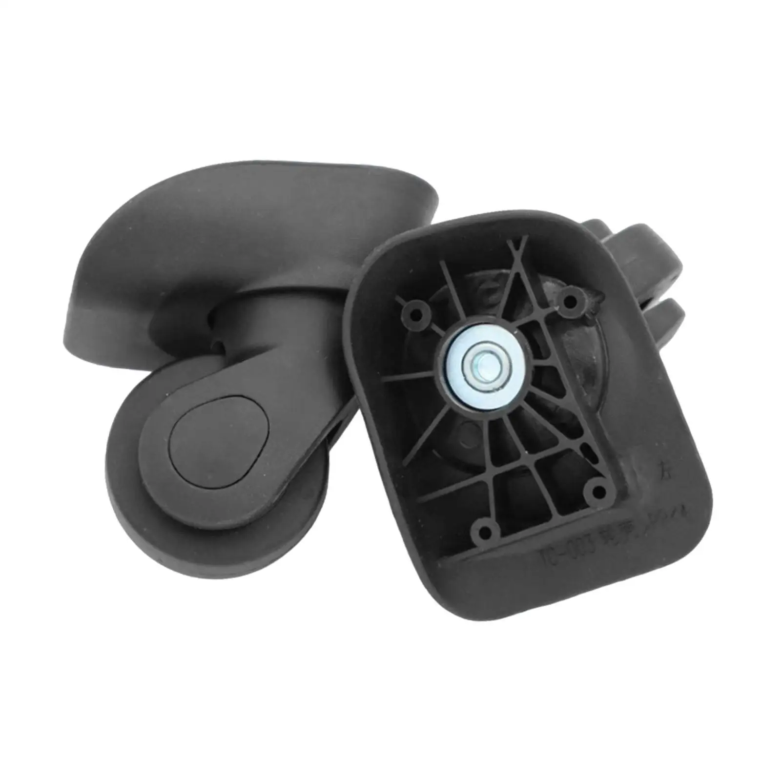 

2x Suitcase Casters Travel Suitcase Swivel Wheels Universal Heavy Duty Sturdy Easy Installation DIY Accessories Repair Parts
