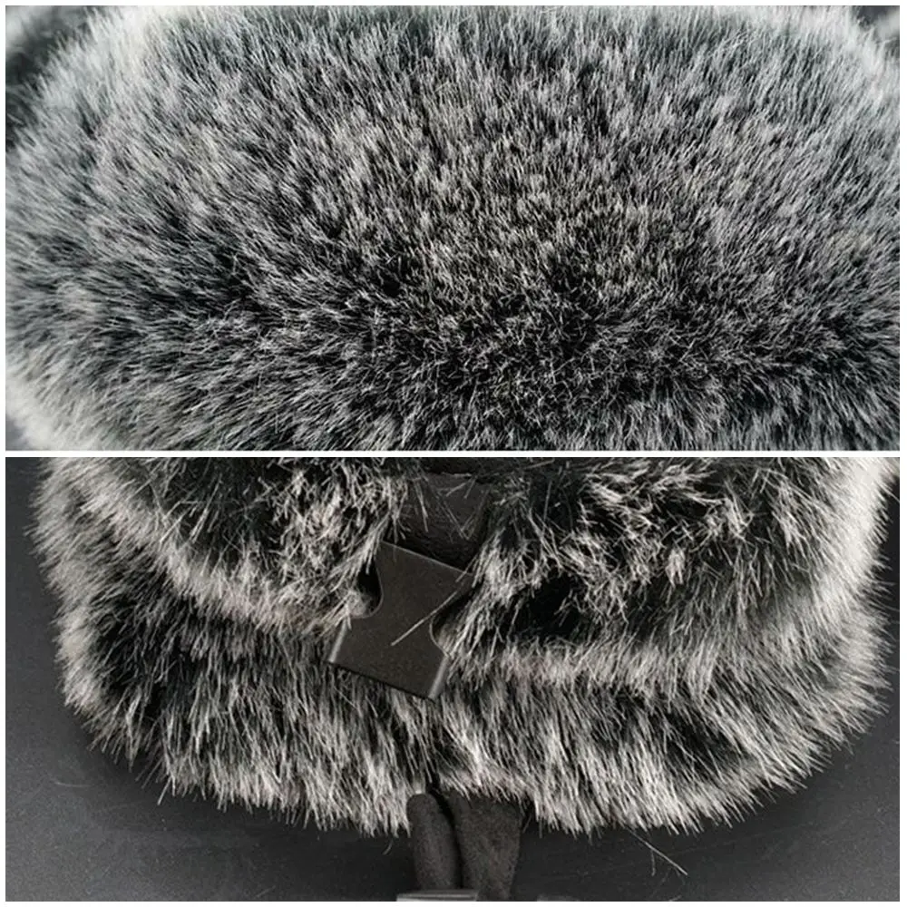 Donna Uomo Colbacco russo Cappelli bomber cosacco Cappelli e berretti con paraorecchie in pelliccia sintetica con paraorecchie