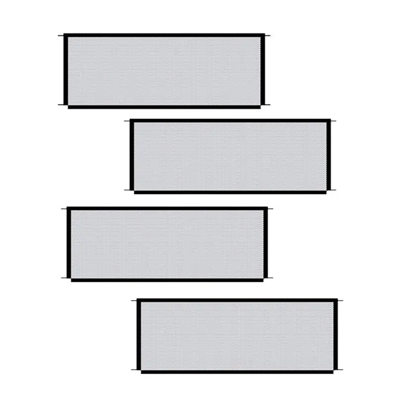 

ABWE-4X Magic Gate Портативная складная сетка Детская безопасность Ограждение Защита ворот Внутренняя и наружная безопасная защита для детей и домашних животных