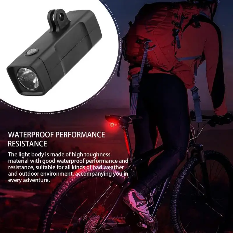 Light For Bikes Portable Waterproof High Brightness Bikes Lights Multifunctional Cycling Supplies Night Light With Multiple