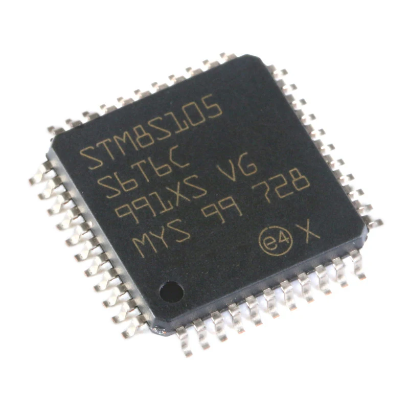 Original Genuine STM8S105S6T6C LQFP-44 16MHz/32KB Flash/8-bit Microcontroller MCU