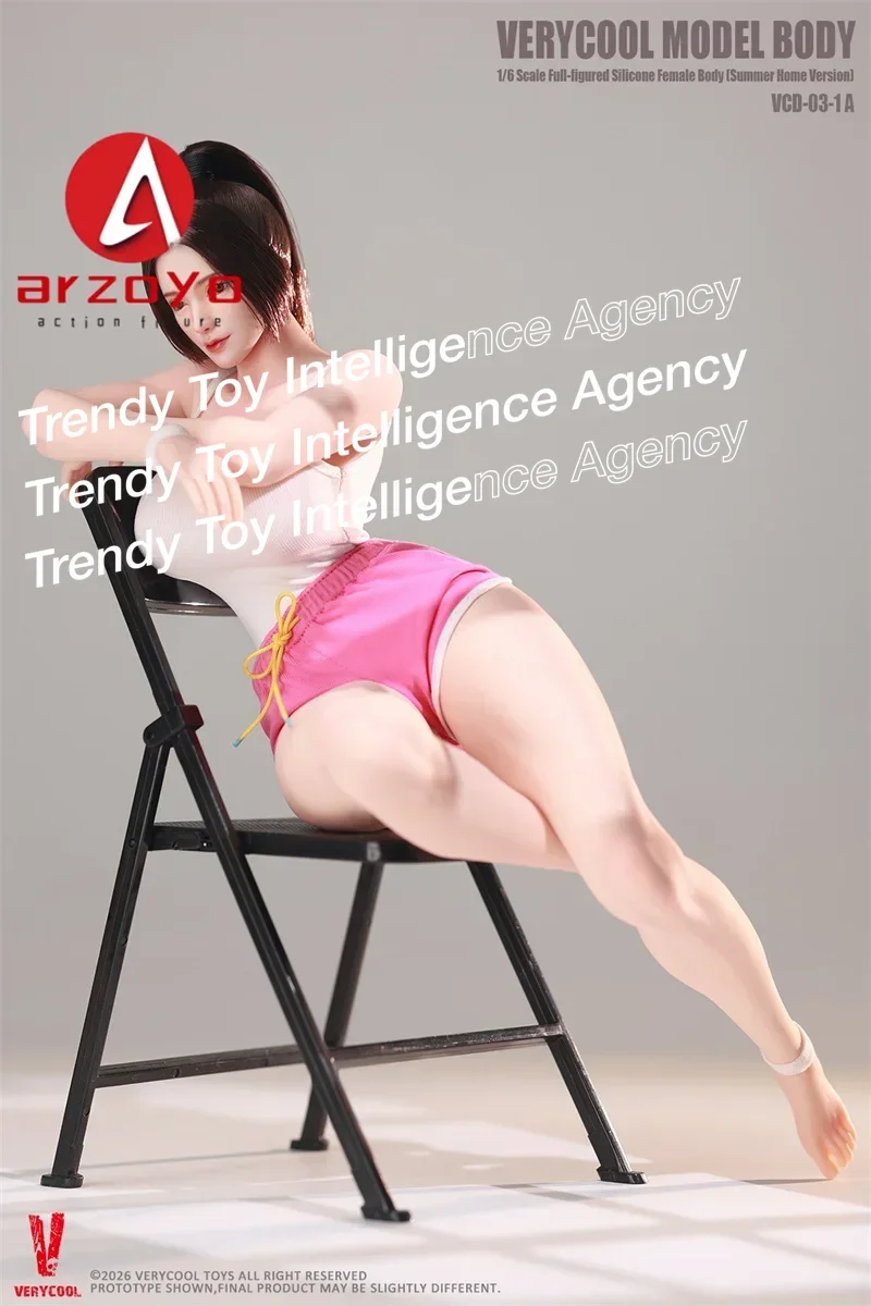 VERYCOOL VCD-03-1 1/6 Female Seamless Plump Figure Body 12'' 26 Cm Summer Collection Make Up Slender Waist Action Figure Body