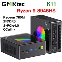 GMKtec K11 AMD Ryzen 9 8945HS Gaming Mini PC Windows 11 Pro Radeon 780M DDR5 5600MHz 32GB 1TB SSD WIFI6 BT5.2 Gamer Computer