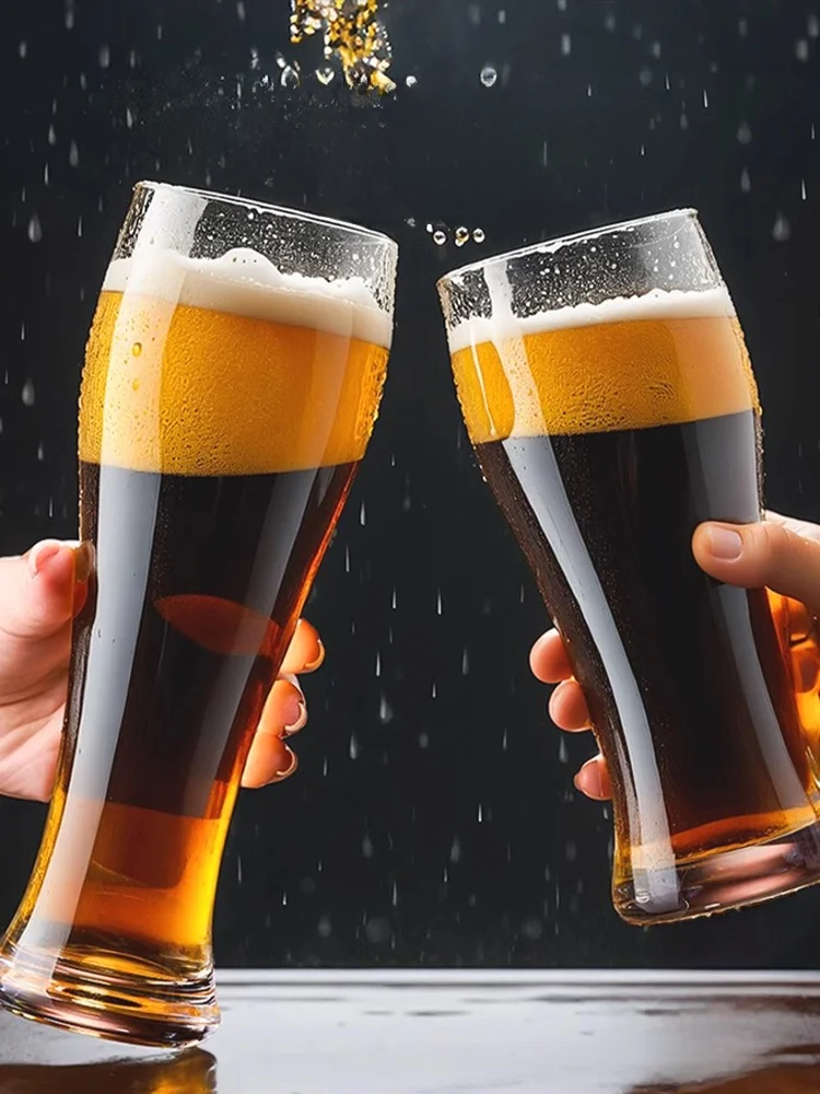 

Large Capacity 600ml Beer Glasses JOJOS L PDShare2026 New Design Shared Glass European Style Pure Color Beer Cups for Dining