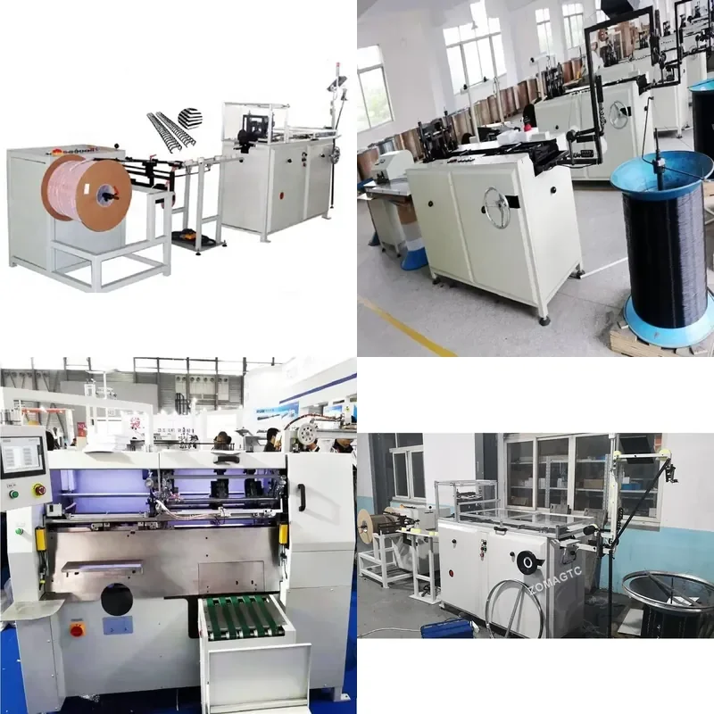 hot sale Perfect Full Automatic Double Loop Wire Forming Machine Spiral Coil Notebooks Binding Machine Wire Making Machine