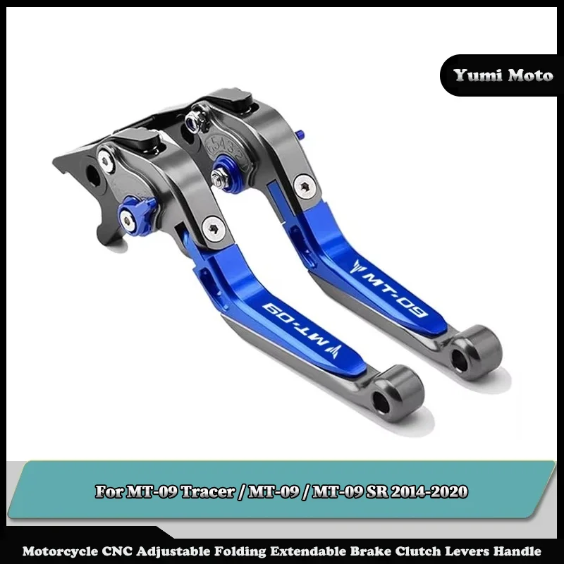 

Motorcycle Folding Adjustable Brake Clutch Levers Handlebar For YAMAHA MT-09 Tracer / MT-09 / MT-09 SR 2014-2020