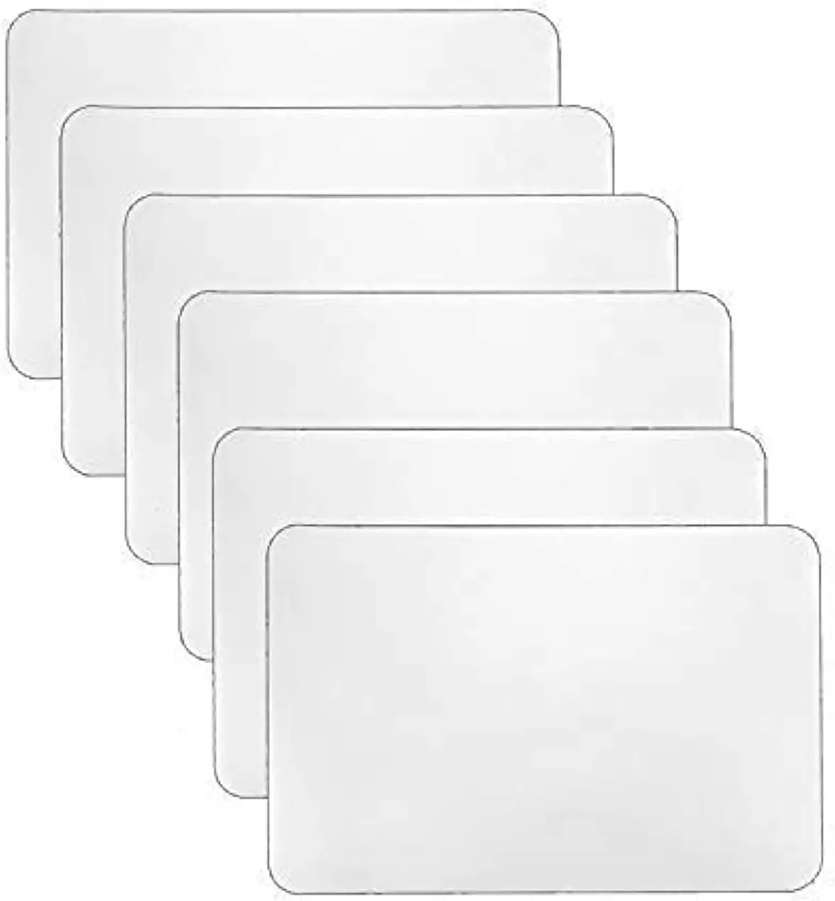 

Heat Resistant Placemats Set of 6, Washable PVC Table Mats for Dining, Gold