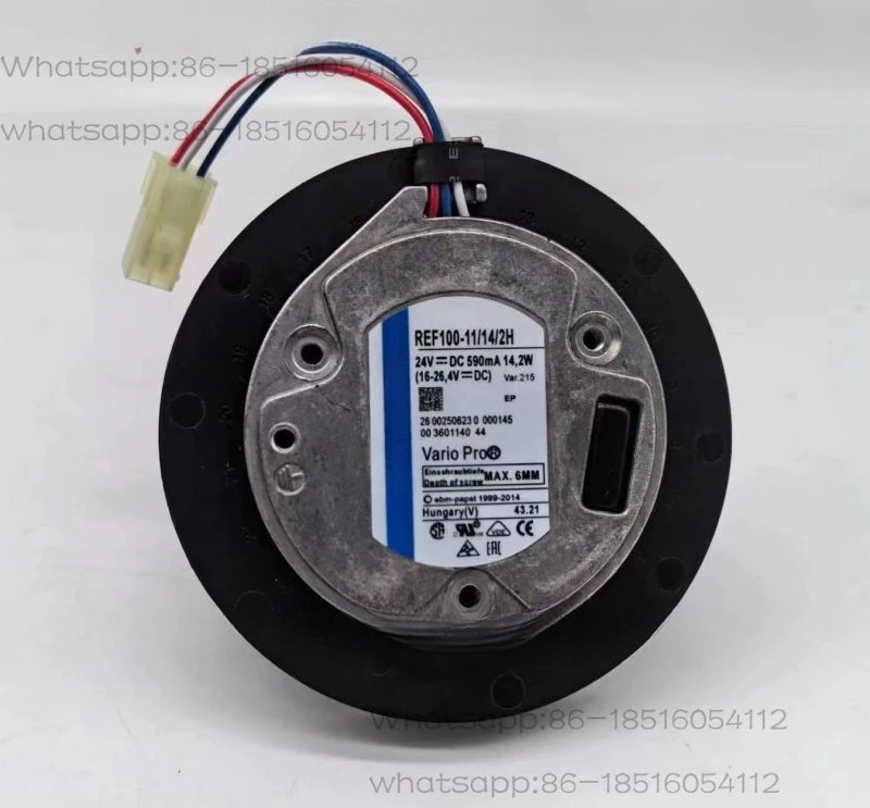 

Вентилятор REF 100 - 11/14/2 H 2U Робот C4 Шкаф управления 00-250-623