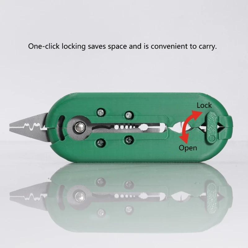 أداة تجريد الأسلاك الاحترافية لفترة طويلة للإصلاح الكهربائي والمهام المنزلية #3