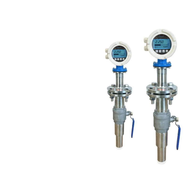 Electromagnetic flowmeter sewage river water liquid integrated split pipeline digital flowmeter