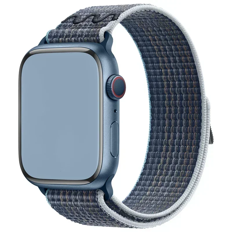

Нейлоновый спортивный ремешок для Apple Watch Band 49 мм, 45 мм, 44 мм, 42 мм, 41 40 мм, 38 мм, браслет-петля Correa для IWatch 9 8 7 6 5 4 3 SE Ultra 2