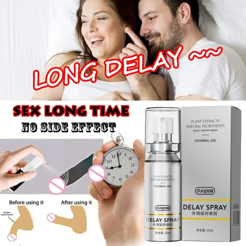 Man Lasting Long 60-minutowy olejek powiększający penisa Sex Long Time Delay Spray dla mężczyzn do użytku zewnętrznego Olej przeciw przedwczesnemu wytryskowi