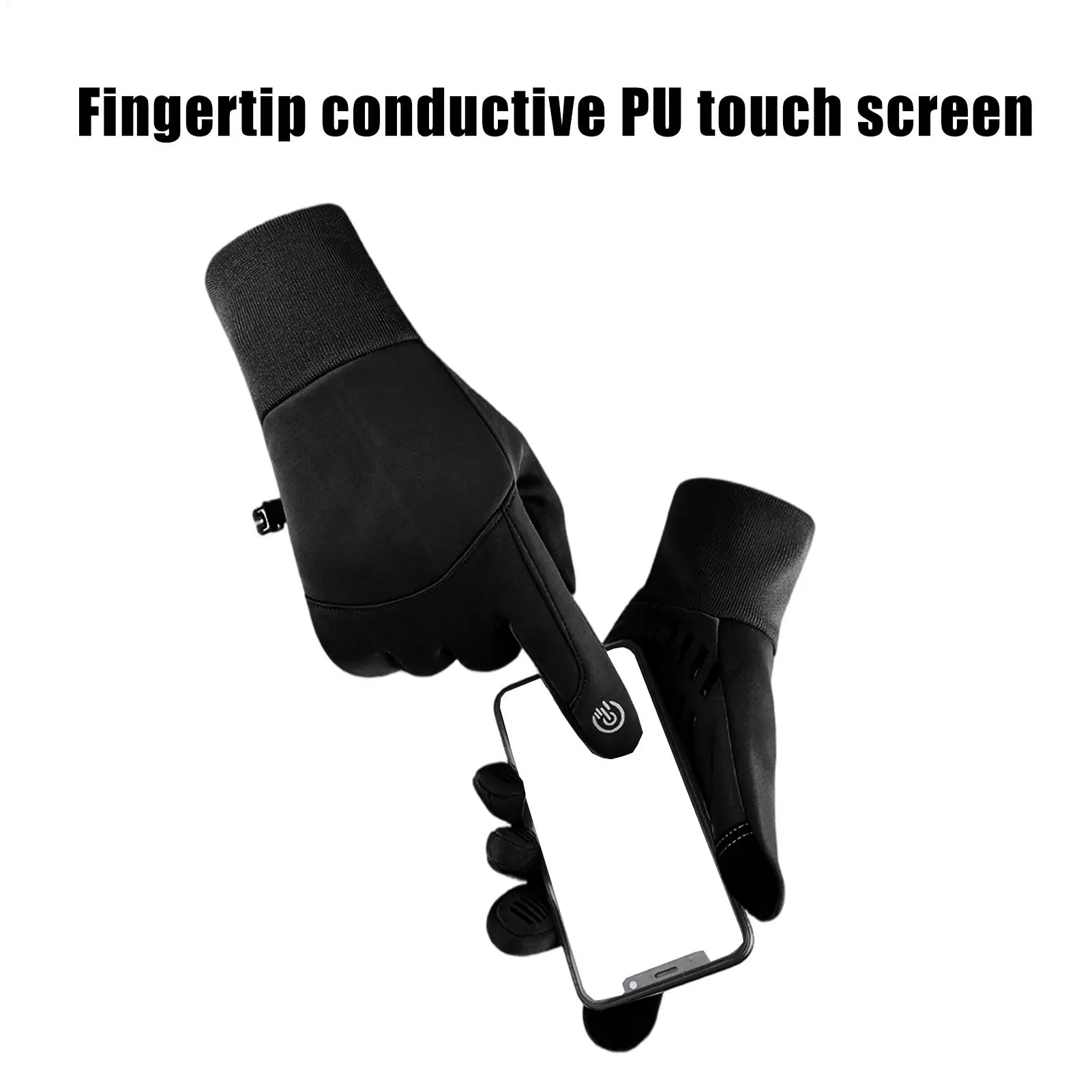 USB-beheizte und wiederaufladbare Handwärmerhandschuhe für den Winter, Touchscreen-Schutz, Heizung, Radfahren, Fitness, Wandern