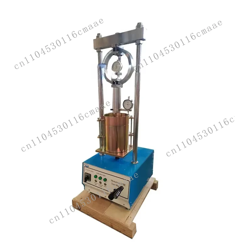 

Ручной пресс для испытаний CBR (California Bearing Ratio)