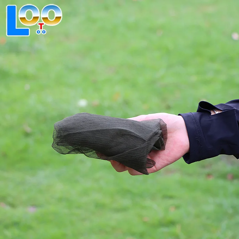 5 pezzi di arrivo sicuro da viaggio campeggio berretto a rete midge zanzara insetto cappello bug rete per la testa rete per la testa protezione per la testa