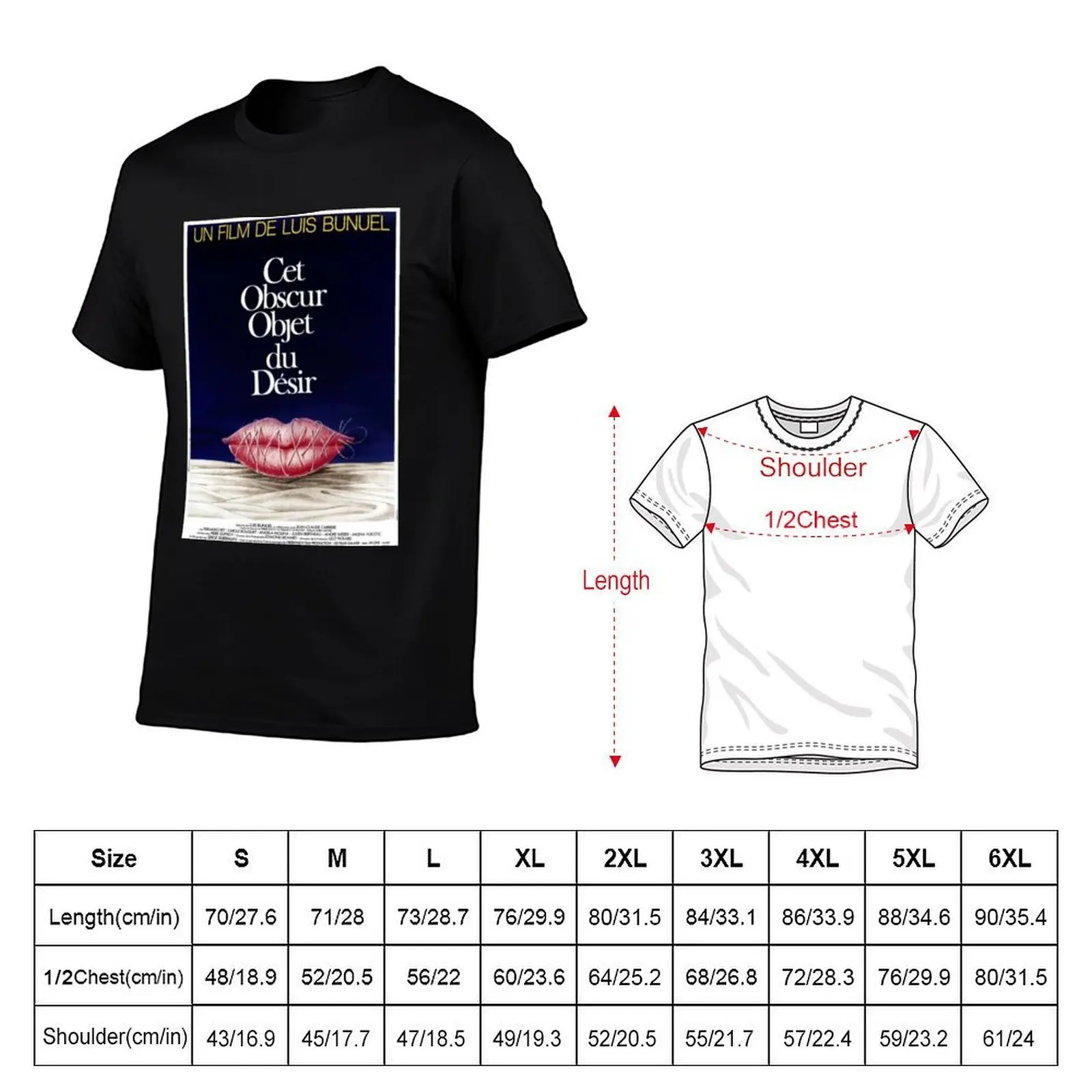 Cet Obscur Objet du Désir - That Obscure Object of Desire T-Shirt graphic shirts cute tops t shirt for men