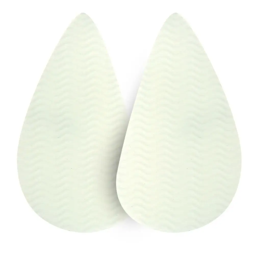Silicone Mesh Glue Sole Non-slip Sticker Black Khaki Beige Transparent Noise-absorbing Forefoot Anti-skid Pad Non-slip