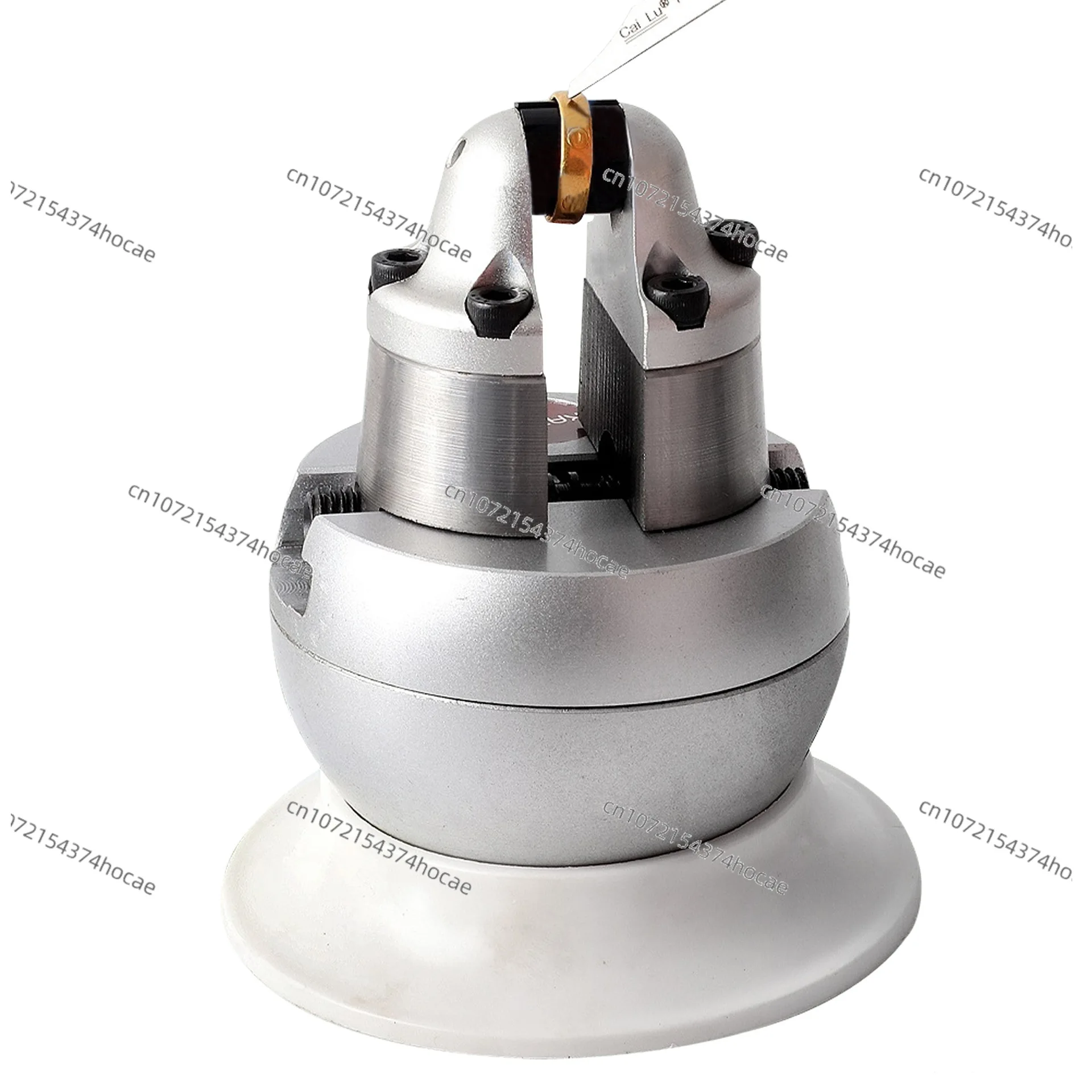 Small universal stone seat, micro-inlaid engraved ring holder.