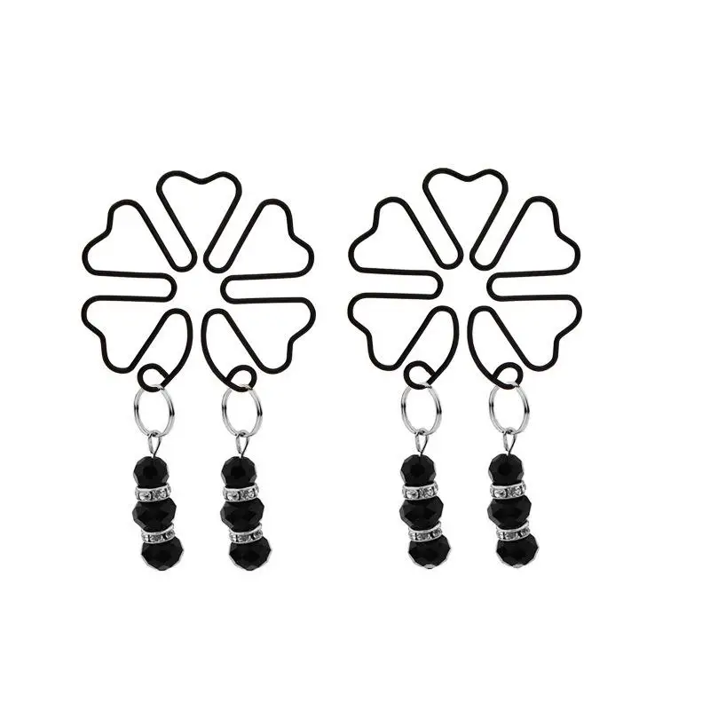 الفولاذ المقاوم للصدأ البرسيم الحليب كليب الحلمة محفز غير مرئية مثير لعبة الكبار لإحساس الثدي والاستكشاف التعليمي