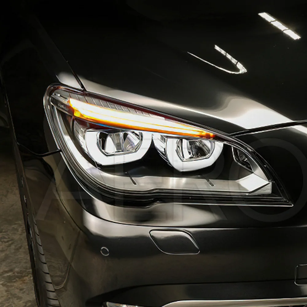 

Для BMW 7 серии F02 730Li 740Li 750Li 2009-2015 автоматические фары в сборе, обновление, высокая настройка, светодиодные линзы проектора, аксессуары