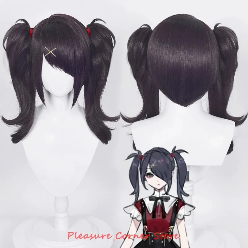 NEEDY GIRL OVERDOSE Pre Styled KAngel Ame Cosplay Wig OMG Kawaii Angel Ame Cosplay Heat Resistant Colorful Ponytail WIG