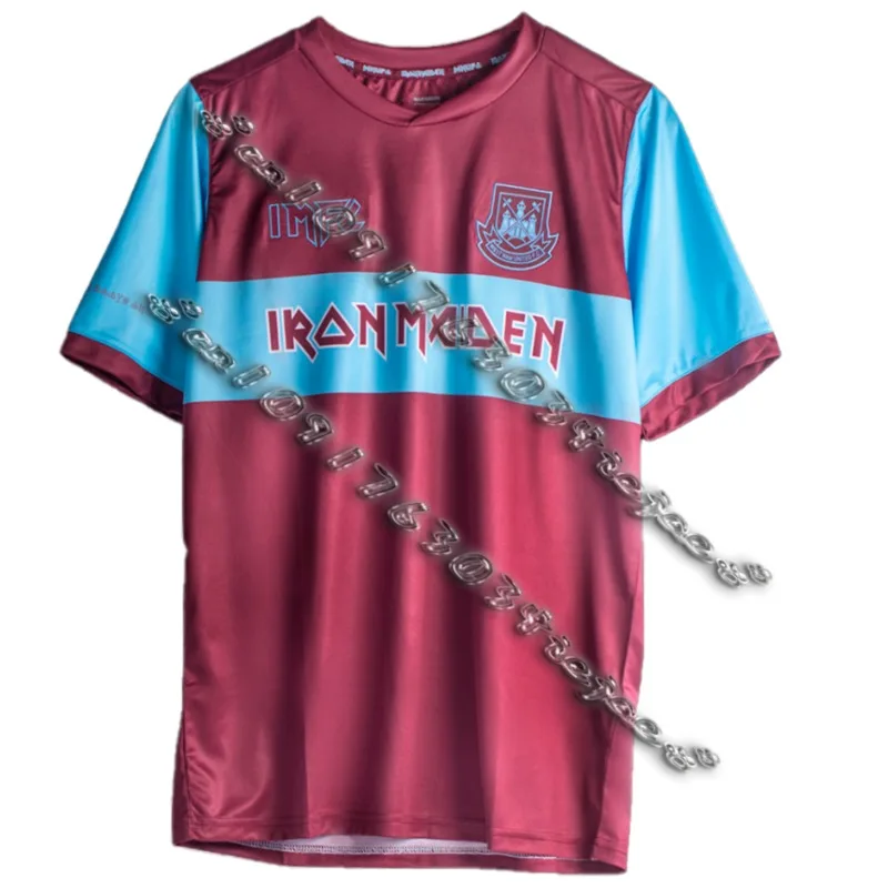 

2526 Hot Selling Football Shirt Series Fashion Printed T-shirt Training Clothes Daily Street Adult Men's and Women's T-shirt Top