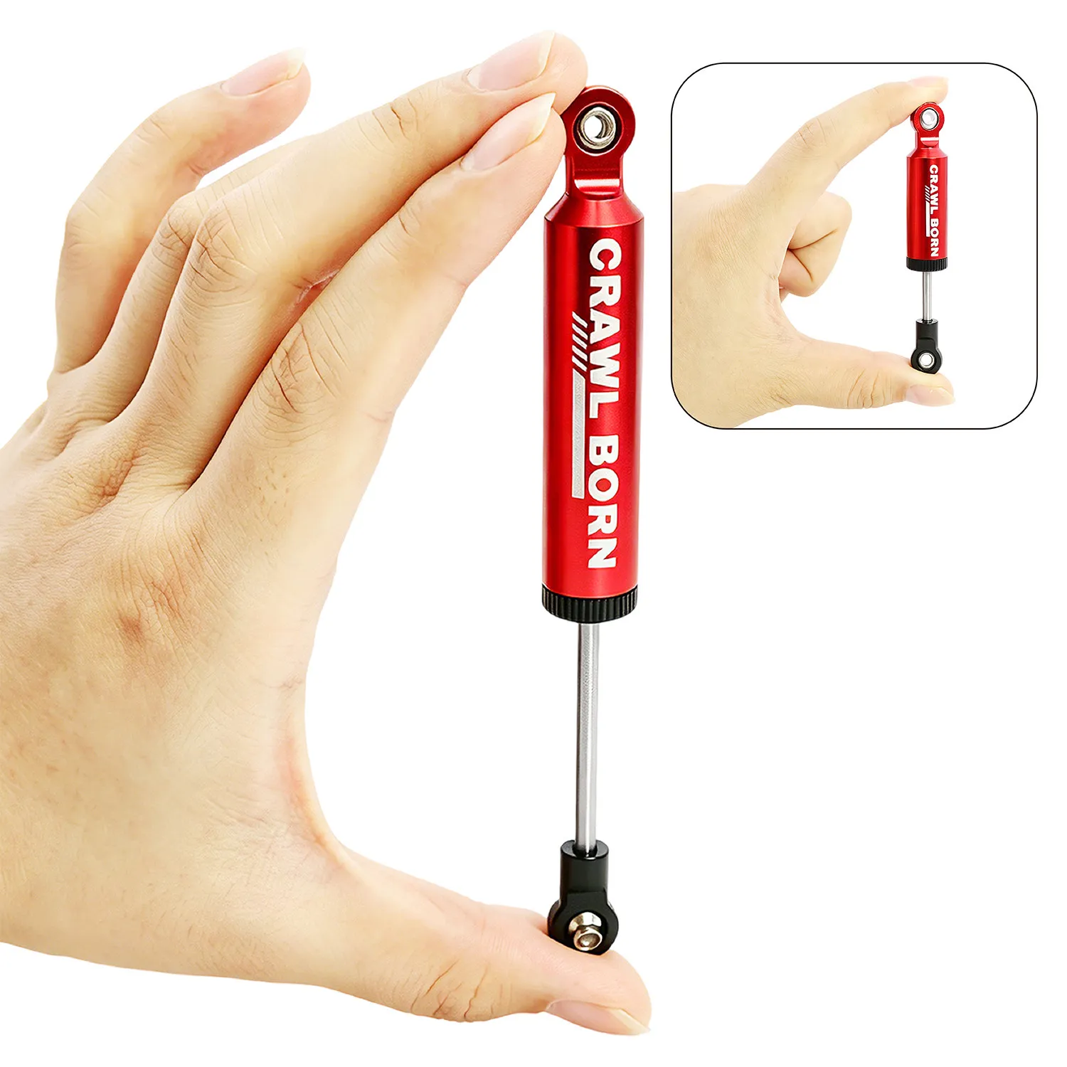 Crawl Born 70-110Mm Oil Shock Absorber 1/10 RC Climbing Car Built-In Spring Damper Upgrade Modification Parts