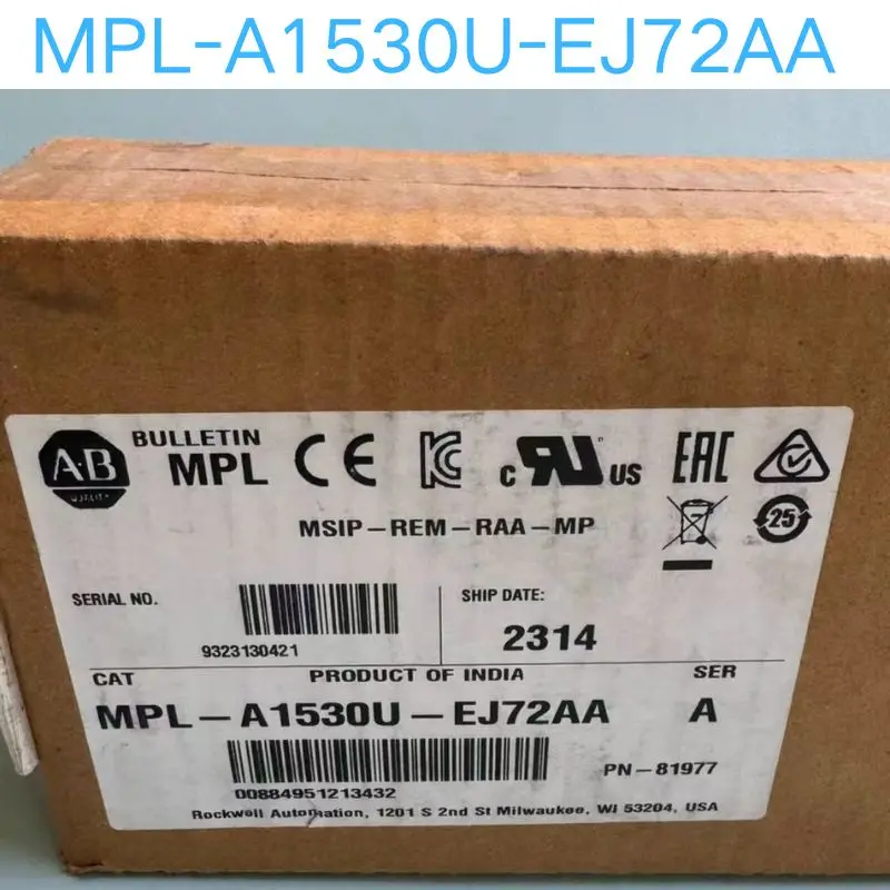 

Brand-new Servo motor MPL-A1530U-EJ72AA