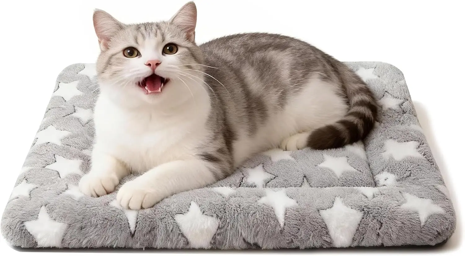 

Двусторонний коврик для домашних животных - машинная стирка, ультрамягкая подстилка для клеток для маленьких собак и кошек