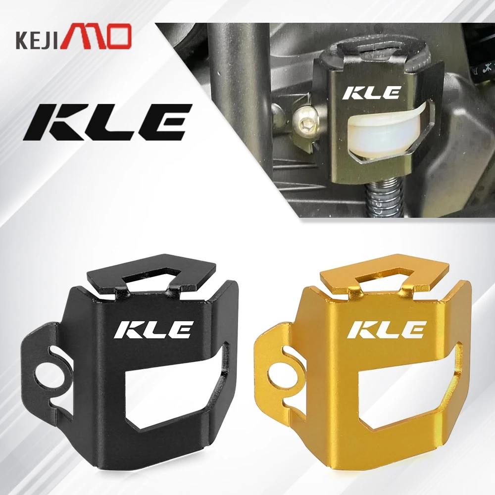 

For KAWASAKI KLE500 KLE 500 SE 2025 2026 2027 KLE 500SE Motorcycle CNC Rear Brake Fluid Reservoir Cover Guard Cap Oil Cup Guard
