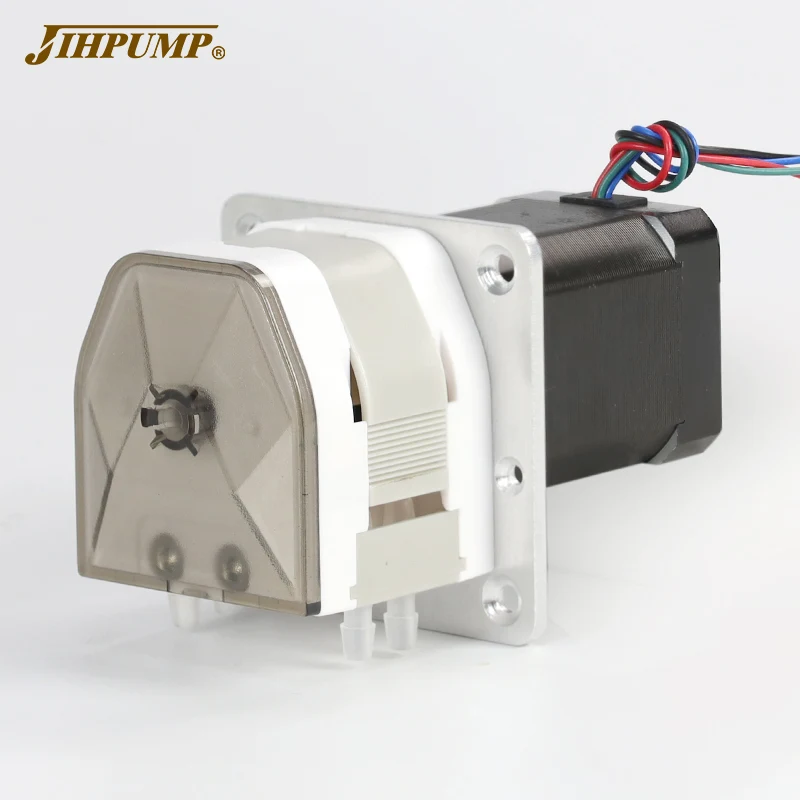 

XINGZIMED 24V Stepper Motor 4 Roller Peristaltic Pump Circulation Corrosion Resistant Mini Dosing Pump 220V with Multi Channel