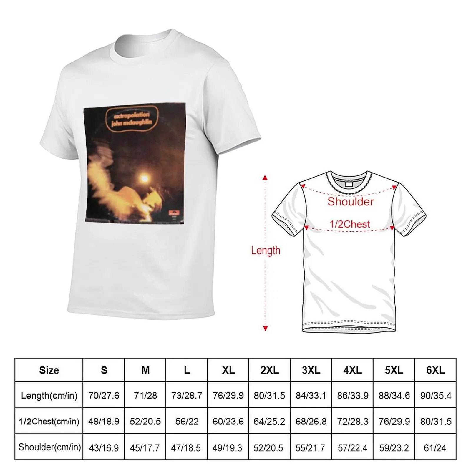 Extrapolation John McLaughlin T-Shirt man t shirt luxury t shirts for man pack cotton T-Shirt