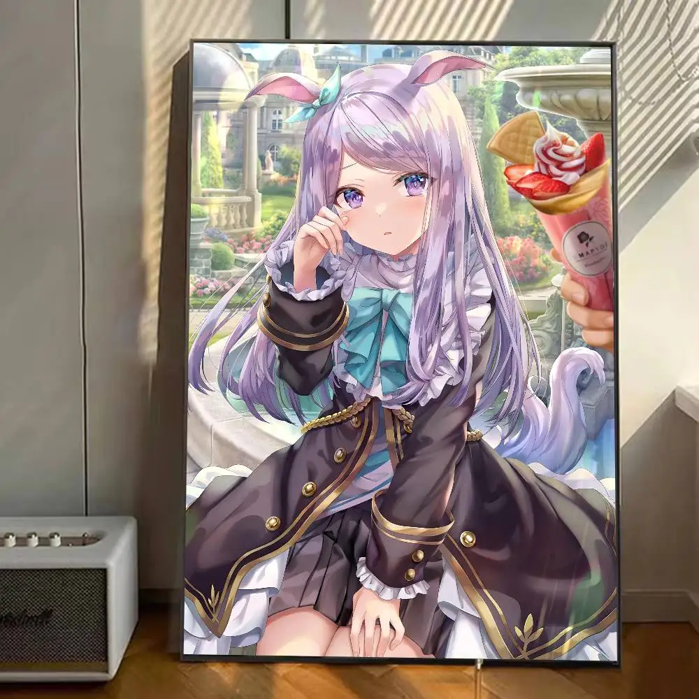 1 قطعة Uma Musume أنيمي جميلة ديربي ميجيرو ماكوين المشارك ملصقات الفن جداريات حائطية ديكور لعبة غرفة ديكور الهدايا HD اللوحة