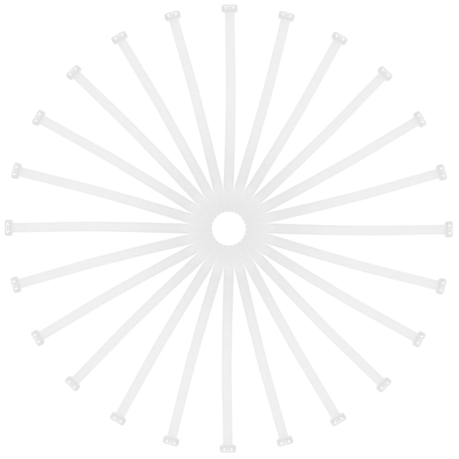 

500Pcs Adjustable Nylon Self-Locking Zip Ties Cable Straps Cord Organizer Heavy Duty Wire Cable Management Plant Support