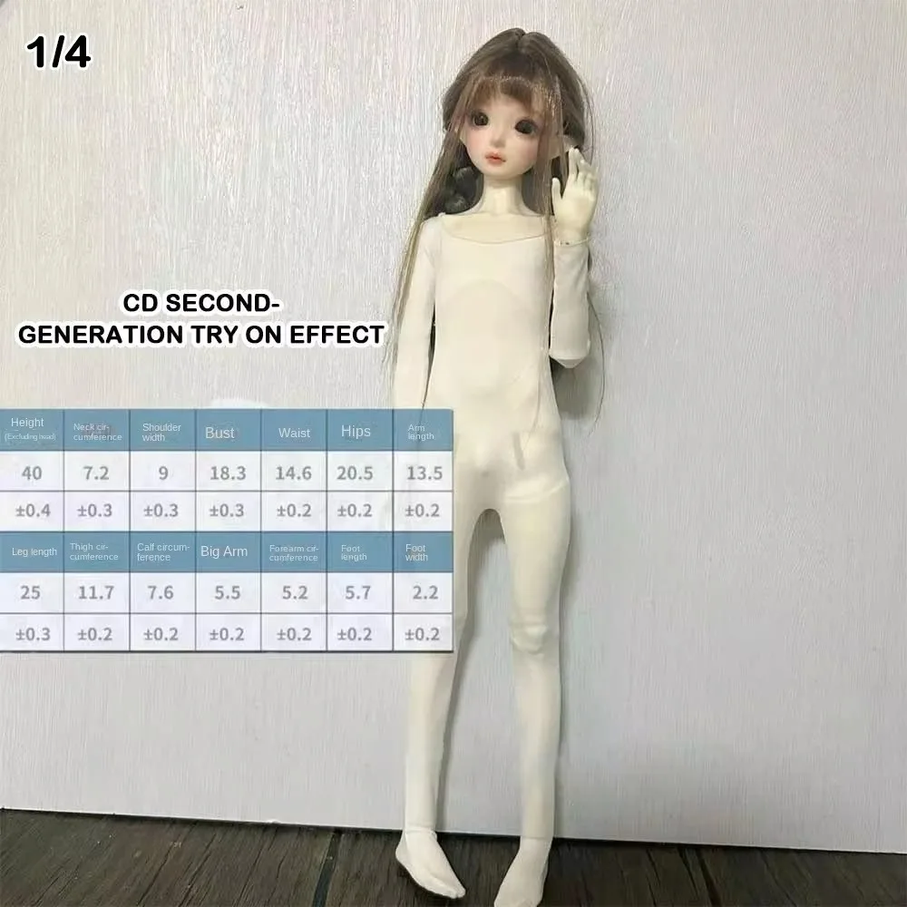 Anti-dye 1/3 1/4 1/6 Cotton Pajamas 30/45/60cm Elastic Prevent Dyeing White Multisizes Clothes Girls