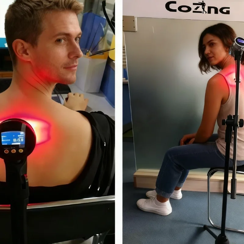 Medical Grade 3000mW High Power Cold Laser 808nm & 650nm 25 Diodes Therapy Device for Chronic Joint Pain