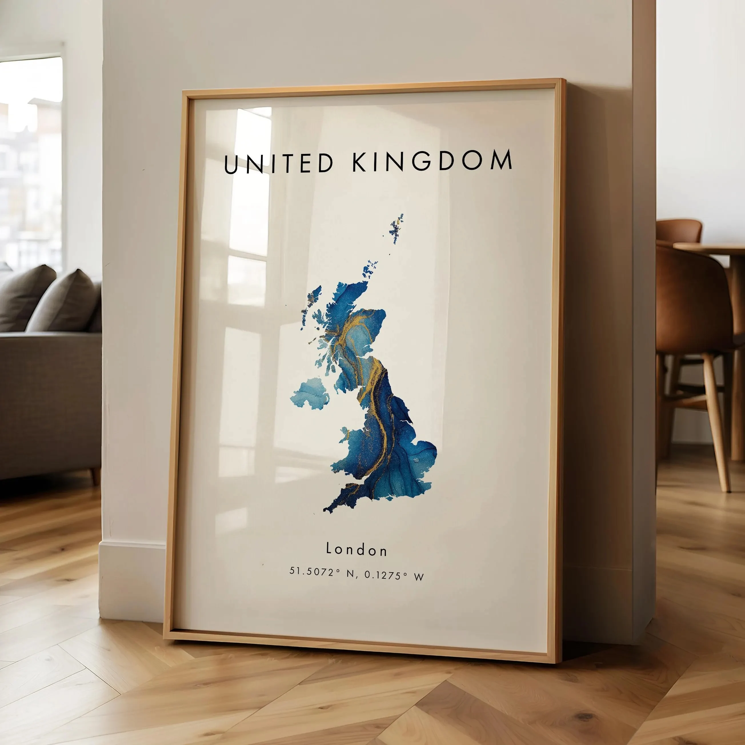 Affiche imprimée de carte euro - Photography Mapped avis et prix