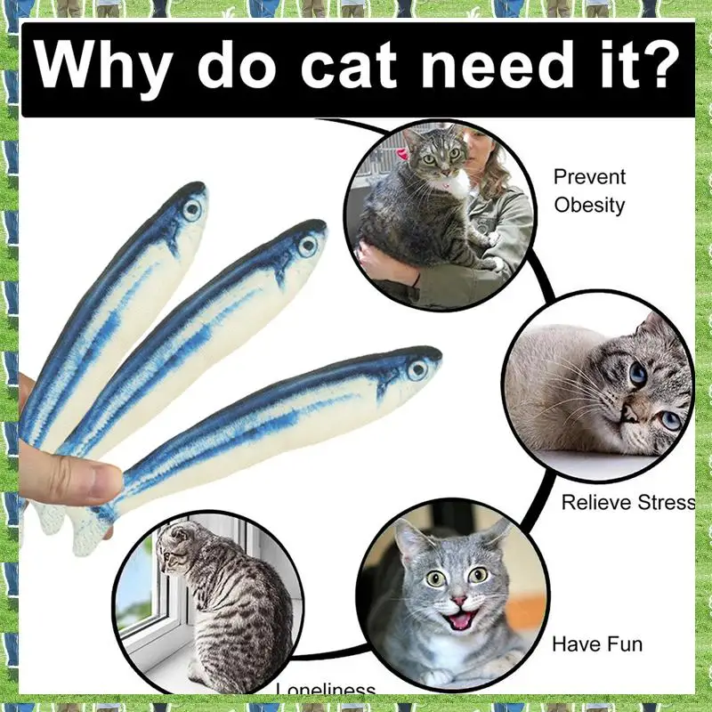Fts 3 Pack Cat Toys… - image