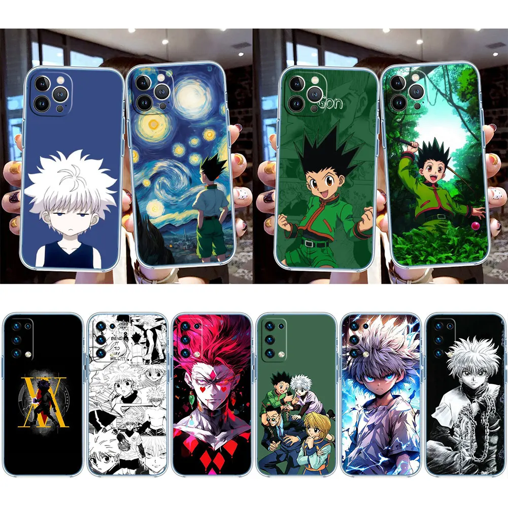 Hunter x Hunter Phone Case for Moto Edge 20 30 S30 40 50 Fusion Plus Pro Lite Neo Ultra G24 Power G31 G32 G34 G71 G72 G73