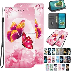 Leather Phone Case For Xiaomi Redmi Note 13 14 5G 13 14 PRO PLUS 4G 5G 13R Pro Wallet Lanyard Cover
